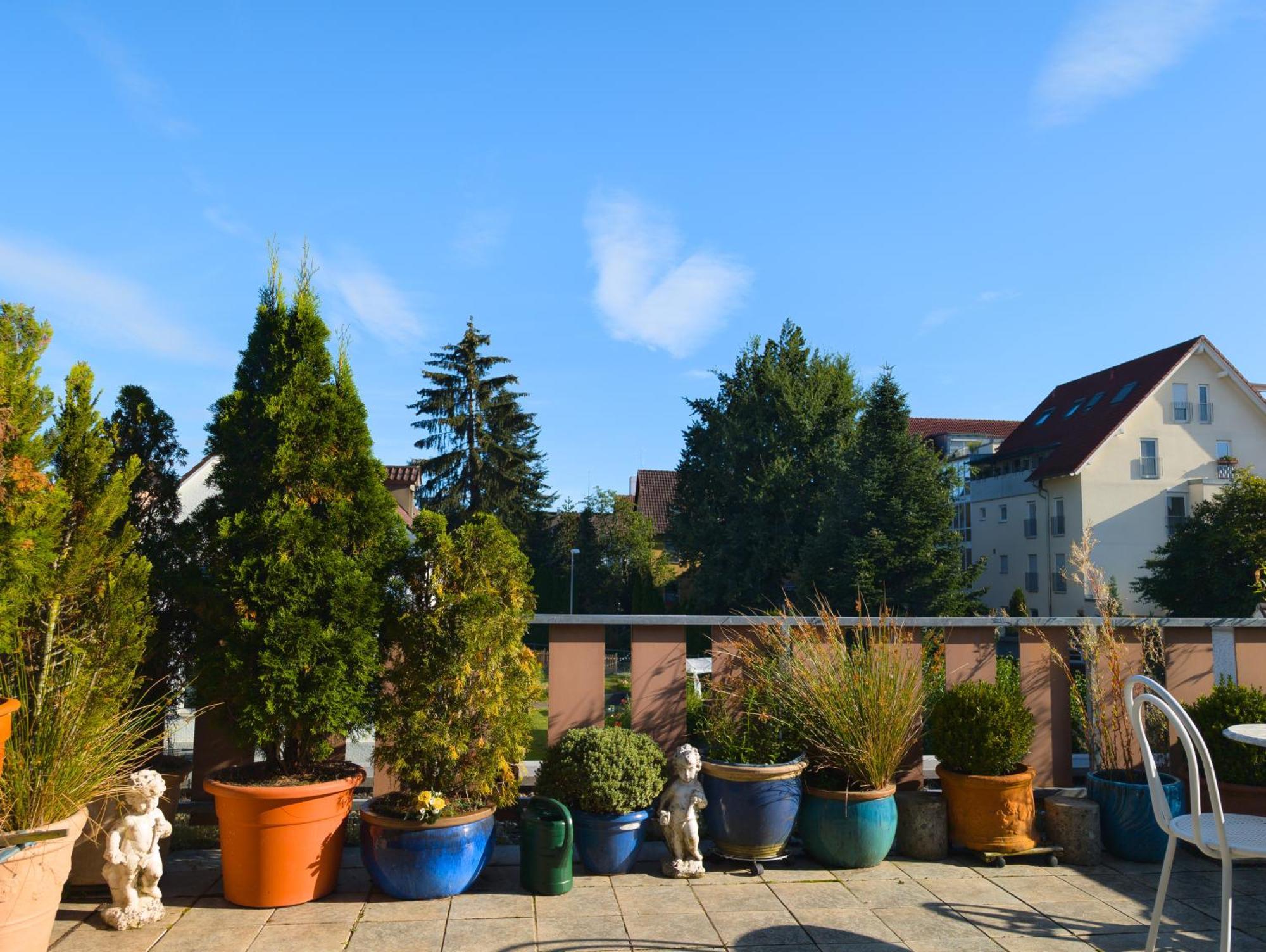 Storchennest - Schoenes, Ruhiges Apartment Mit Sonnenterrasse Tettnang Exterior photo